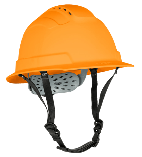 BLOCKHEAD2 Type 2 Full Brim Safety Helmet &ndash; Vented &ndash; HV Orange product photo
